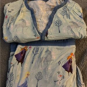 Little Sleepies Frozen Themed Women’s Pajamas - Blue